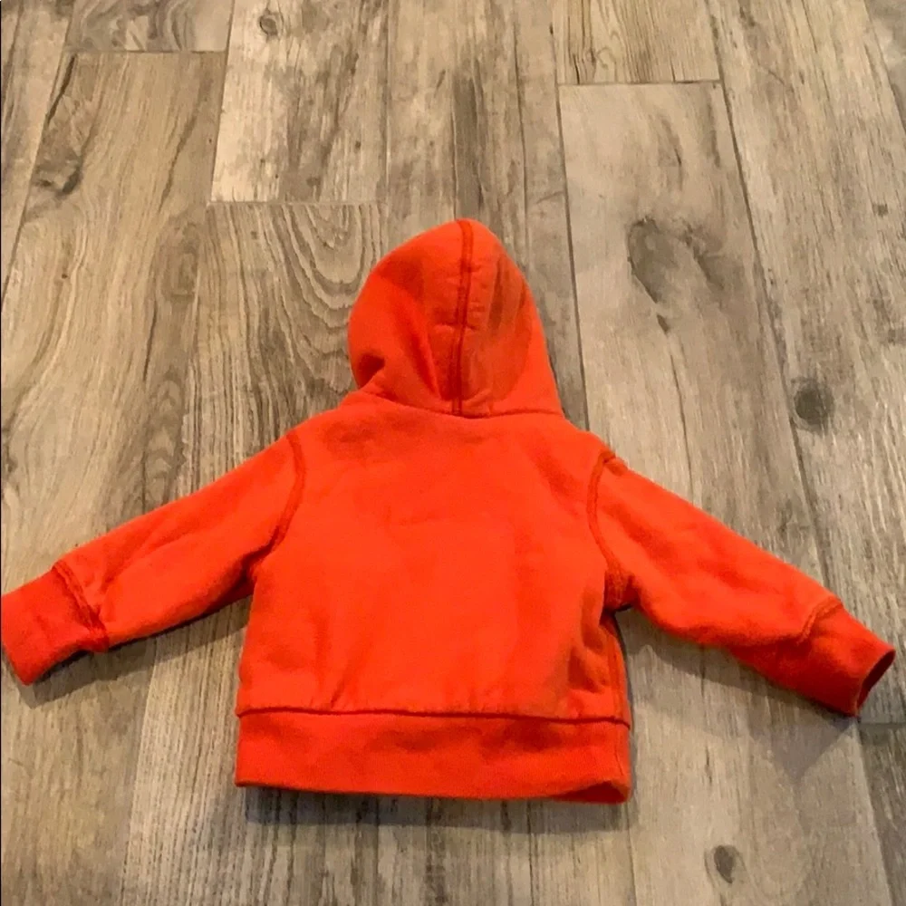 EUC The Children’s Place Sherpa hoodie, 6-9 mos